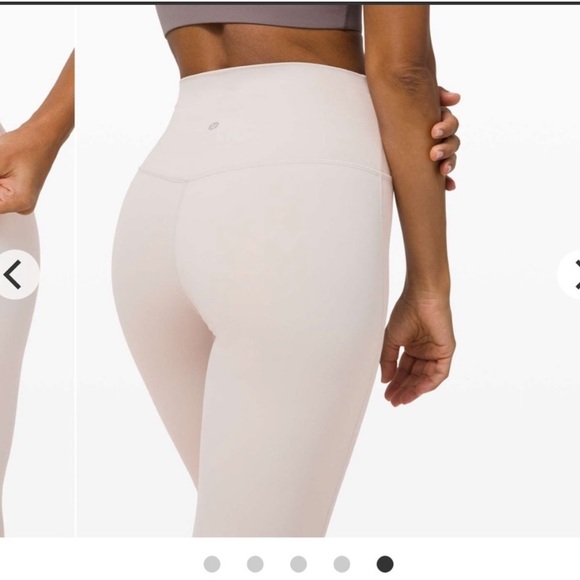 NWOT Lululemon align legging in chrome - Picture 3 of 5